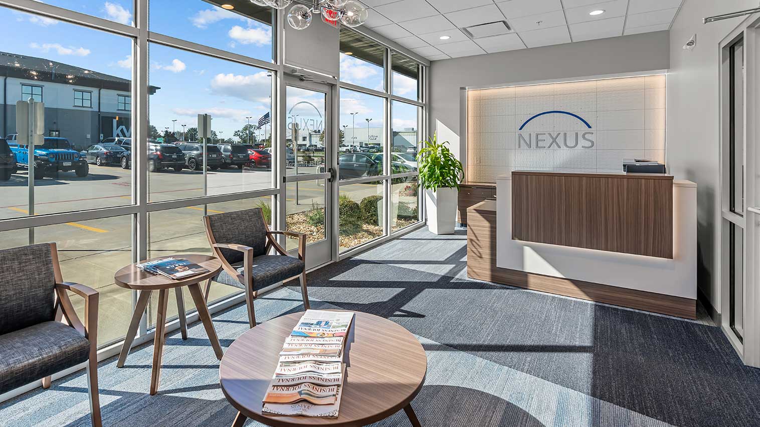 Nexus Wealth Management office lobby view
